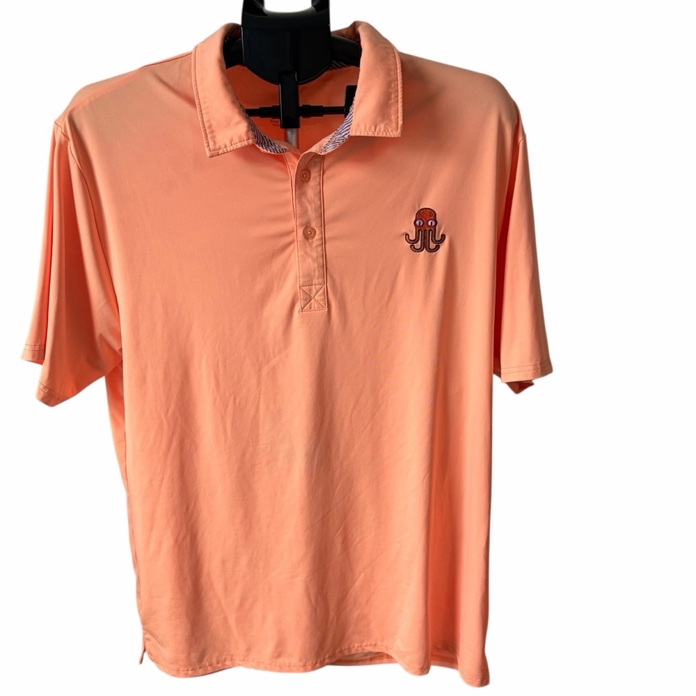Men’s Orange Polo Shirt –‎ Size L